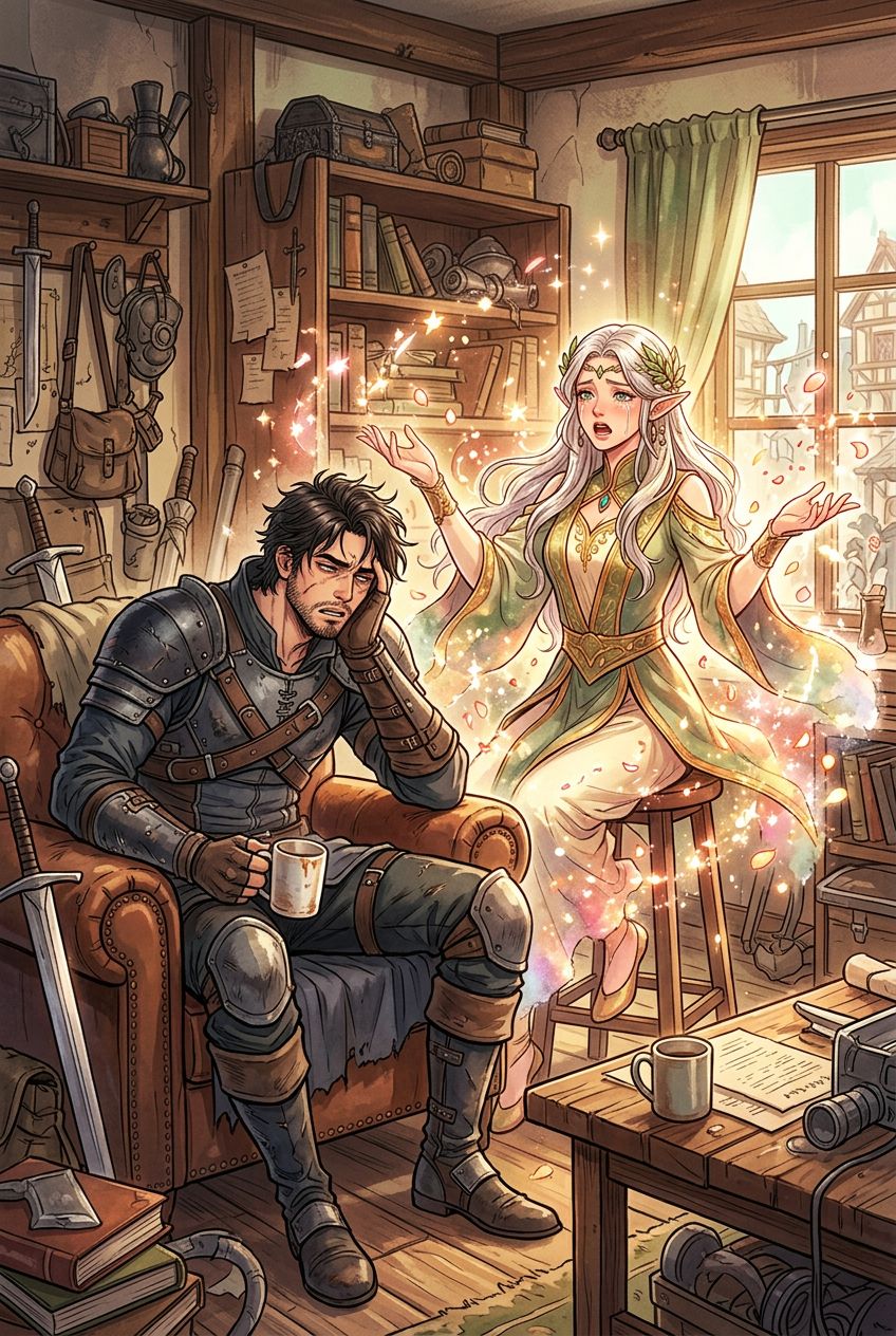 Adopting a pretty elf is tiresome